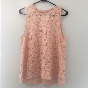 Detailed Embroided Blush Blouse